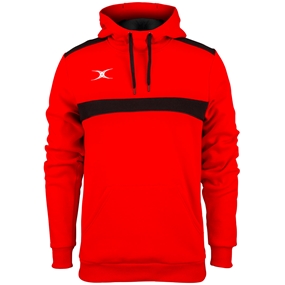 Gilbert Teamwear Photon Pullover Hoodie Red/Black - Front