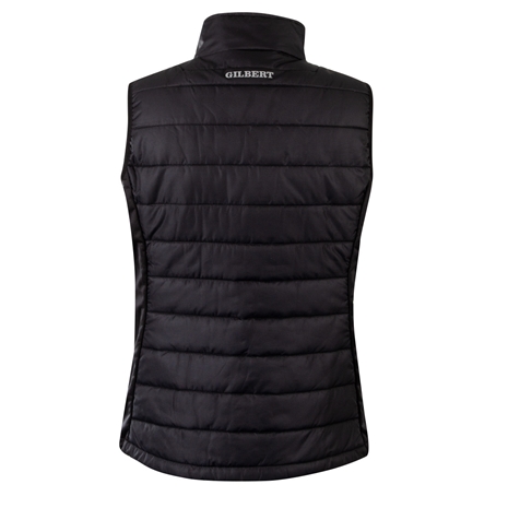 Barbarians Womens Pro Gilet Black - Back