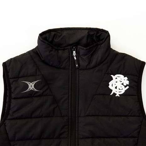 Barbarians Womens Pro Gilet Black - Logos