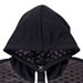 Barbarians Womens Solar Pullover Hoodie - Black - Hood 