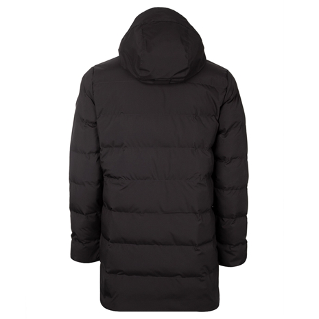 Musto Mens Marina Quilted Parka Jacket - Black - Back