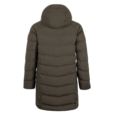 Musto Womens Marina Long Quilted Parka Jacket - Field Green - Ba