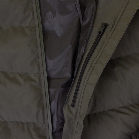 Musto Womens Marina Long Quilted Parka Jacket - Field Green - In