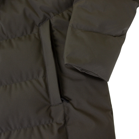 Musto Womens Marina Long Quilted Parka Jacket - Field Green - Po