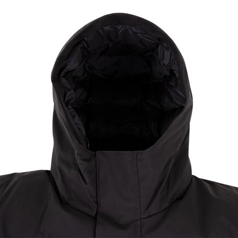 Musto Womens Marina Long Quilted Parka Jacket - Black - Hood