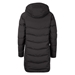 Musto Womens Marina Long Quilted Parka Jacket - Black - Back 