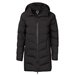 Musto Womens Marina Long Quilted Parka Jacket - Black - Front 