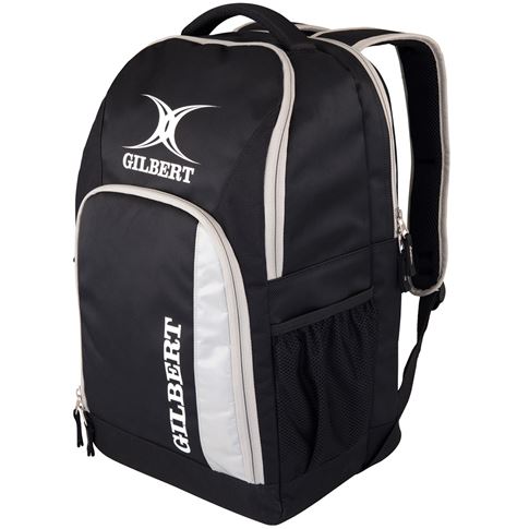 Gilbert Club Backpack - Black - Front Gilbert Club Backpack - Black - Front