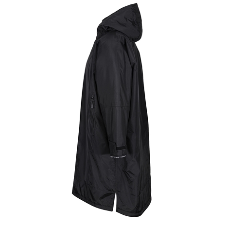 Adults Unbranded Teamwear Weatherproof Changing Robe - Black - S