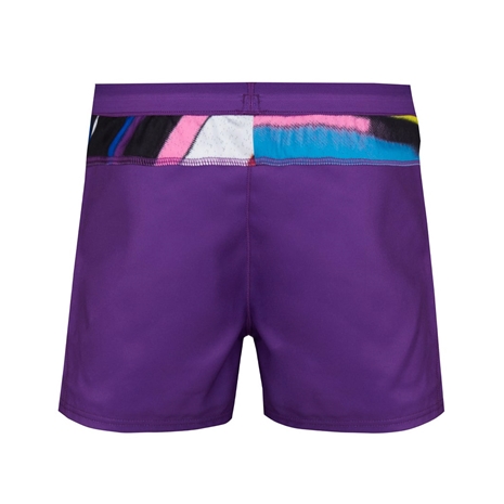 Ospreys Kids Euro Rugby Shorts - Purple 2023 - Back