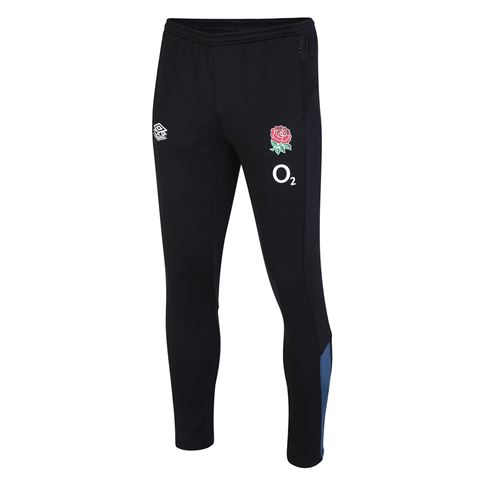 England Mens Tapered Track Pants - Black 2023 - Front England Mens Tapered Track Pants - Black 2023 - Front