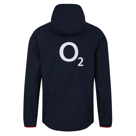 England Mens Rain Jacket - Navy Blazer 2024 - Back