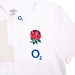 England Mens Polo - Brilliant White 2024 - England Rose and O2 L  England Mens Polo - Brilliant White 2024 - England Rose and O2 L
