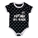 Babies All Blacks Bodysuit - Black - Front 