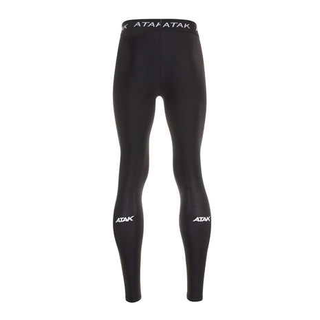 Atak Mens Compression Leggings - Black - Back