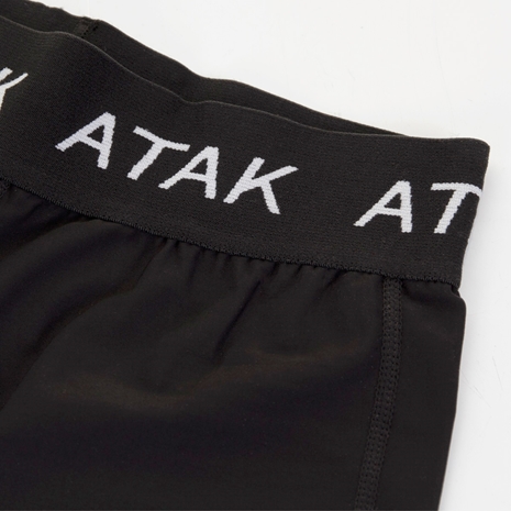 Atak Mens Compression Leggings - Black - Waistband