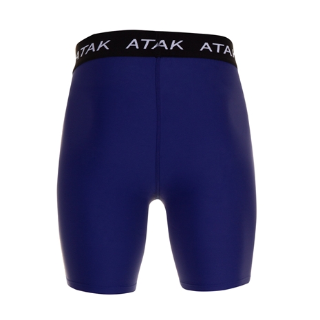 Atak Mens Compression Shorts - Navy - Back