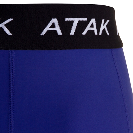 Atak Mens Compression Shorts - Navy - Waistband