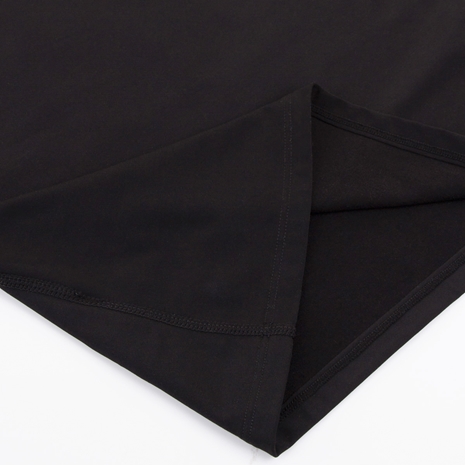 Atak Adults Compression Top - Black Long Sleeve - Hem