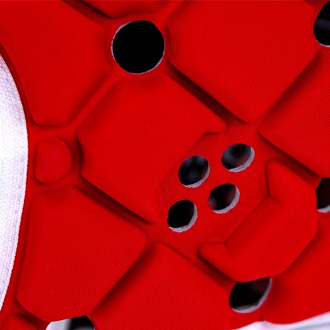 Body Armour Ventilator Headguard Red Kids - Padding