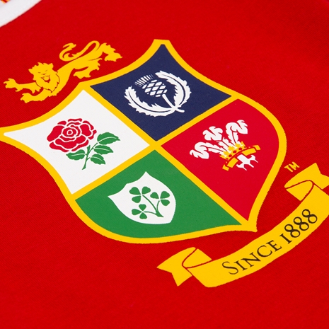 Brecrest Baby British & Irish Lions Twin Pack of Bodysuits - Red