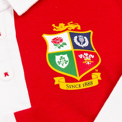 Brecrest Baby British & Irish Lions Rugby Shirt - Red and White  Brecrest Baby British & Irish Lions Rugby Shirt - Red and White