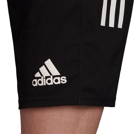 adidas 3S Rugby Match Shorts Black - Detail 2