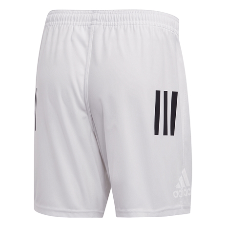 adidas 3S Rugby Match Shorts White - Back