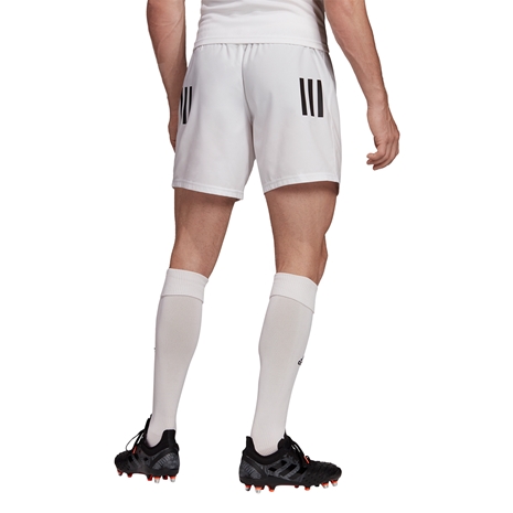 adidas 3S Rugby Match Shorts White - Model 2