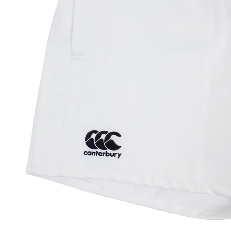 Canterbury Mens Polyester Professional Rugby Match Shorts - Whit
