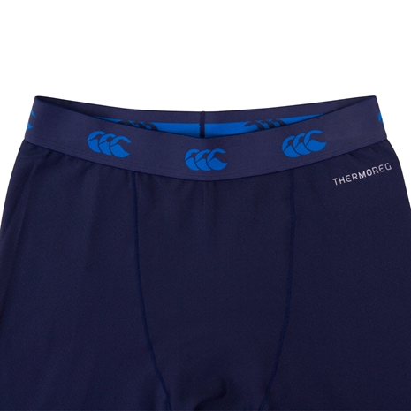 Canterbury Adults Thermoreg Baselayer Shorts - Navy - Waistband