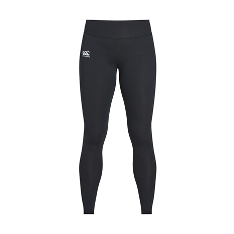 Canterbury Ladies Vapodri Full Length Leggings Jet Black - Front