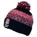 England Rugby Stripe Pom Pom Beanie - Navy - Front 