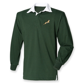 South Africa Classic Rugby Shirt L/S - Front