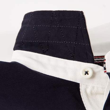 Scotland 1871 Heavyweight Vintage Rugby Shirt L/S - Collar