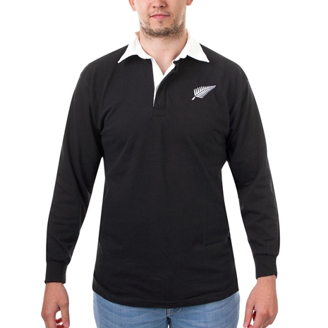 New Zealand Classic Rugby Shirt L/S - Front 1