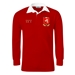 Japan Mens World Cup Classic Rugby Shirt - Long Sleeve Red - Fro 