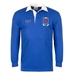France Mens World Cup Classic Rugby Shirt - Long Sleeve Royal -  