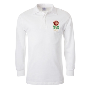 England 1871 Classic Rugby Shirt L/S - Front