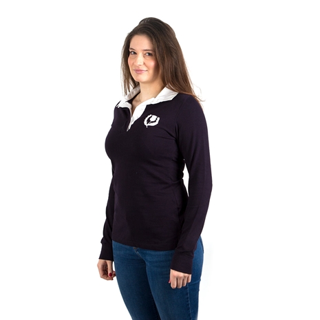 Scotland Womens Classic Rugby Shirt L/S - Model 1