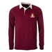 England Mens Calcutta 1879 Heavyweight Rugby Shirt - Burgundy -  