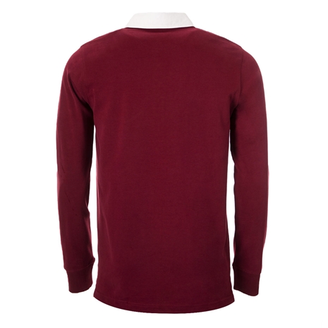 Georgia Mens Rugby Origins 1959 Heavyweight Shirt - Burgundy - B