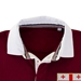 Georgia Mens Rugby Origins 1959 Heavyweight Shirt - Burgundy - C 