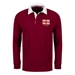 Georgia Mens Rugby Origins 1959 Heavyweight Shirt - Burgundy - F 
