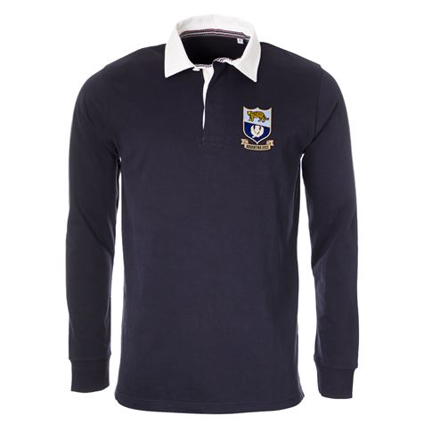 Scotland Mens Summer Tour Heavyweight Rugby Shirt - Long Sleeve Scotland Mens Summer Tour Heavyweight Rugby Shirt - Long Sleeve