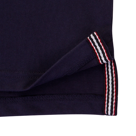 Scotland Mens World Cup Heavyweight Rugby Shirt - Navy - Hem