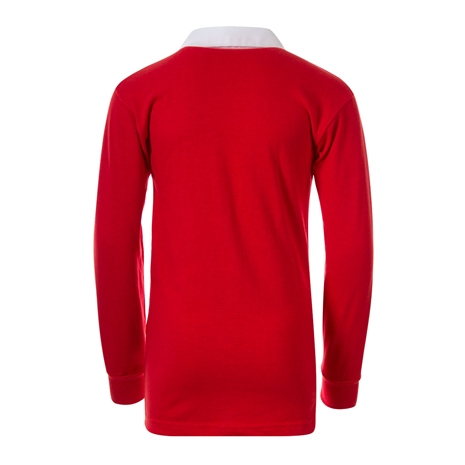 Front Row Wales Classic Rugby Shirt L/S Kids - Back