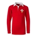 Front Row Wales Classic Rugby Shirt L/S Kids - Front 