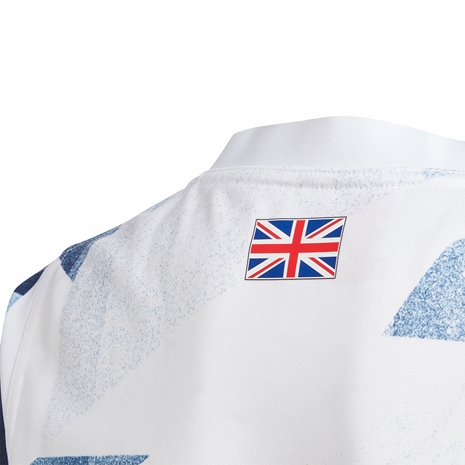 adidas Team GB Rugby Shirt S/S Kids 2021 - Detail 3