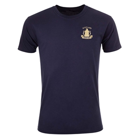 Scotland Mens Calcutta 1879 Classic T-Shirt - Navy - Front